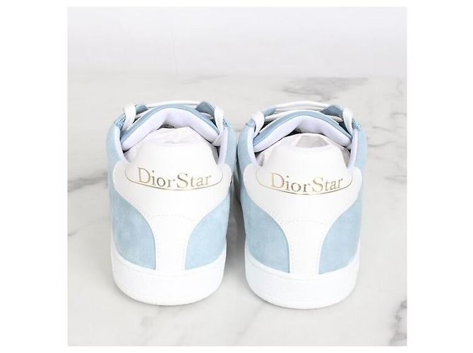Dior Star Wildleder-Sneaker Blau - Ansicht 6