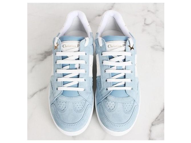 Dior Star Wildleder-Sneaker Blau - Ansicht 7