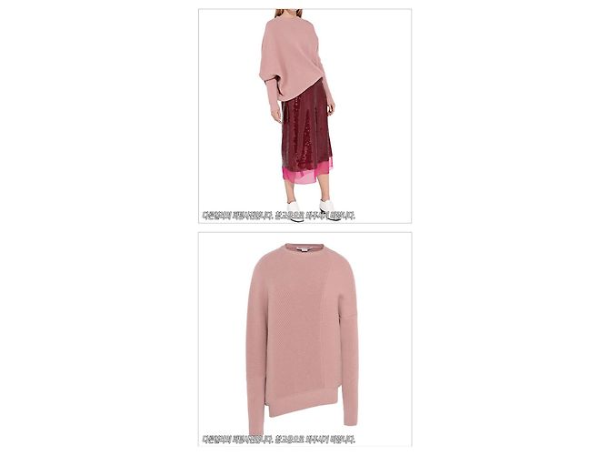 Stella Mc Cartney Asymmetrischer Rundhalsausschnitt Strick Rot - Ansicht 3