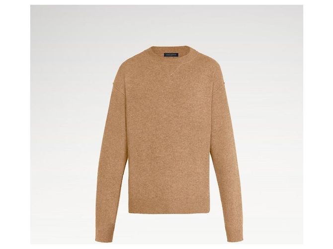 Louis Vuitton Wool Sweater Sand Brown - view 10