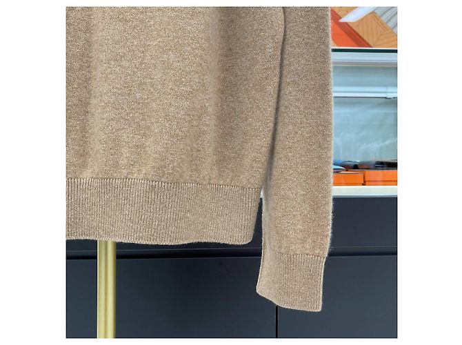 Louis Vuitton Wool Sweater Sand Brown - view 7