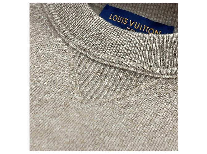 Louis Vuitton Wool Sweater Sand Brown - view 8