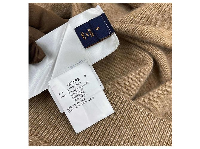 Louis Vuitton Wool Sweater Sand Brown - view 9