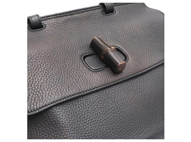 Bamboo Gucci Bolso Tote y Bolso de Hombro de Bambú para el Día a Día Negro - vista 4