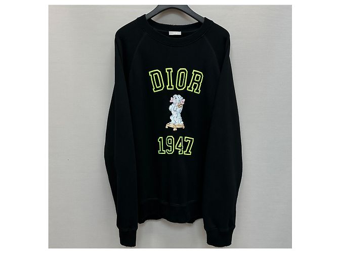 Dior Barbie Sweatshirt mit Logo-Stickerei Silber - Ansicht 2