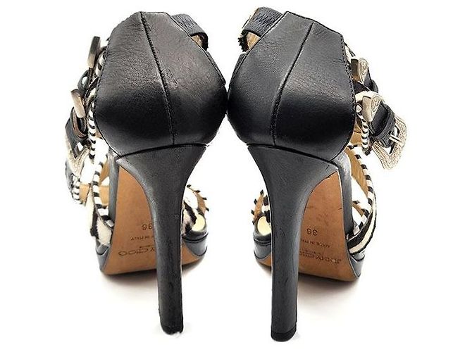 Jimmy Choo Sandali con tacco con cinturino Madox Multicolore - vista 5