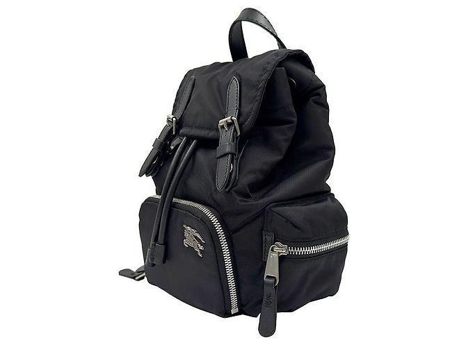 Burberry Mini-Rucksack aus Nylon Schwarz - Ansicht 2