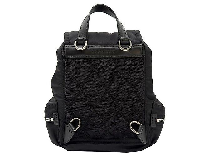 Burberry Mini-Rucksack aus Nylon Schwarz - Ansicht 4