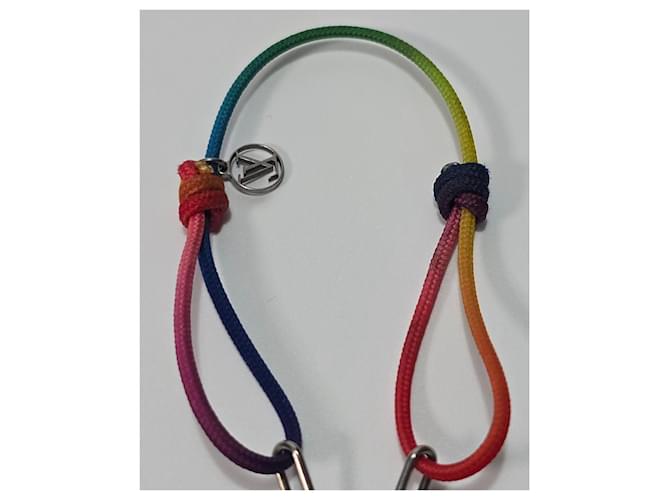 Louis Vuitton Bracciale Silver Lockit Virgil Abloh Arancione - vista 5
