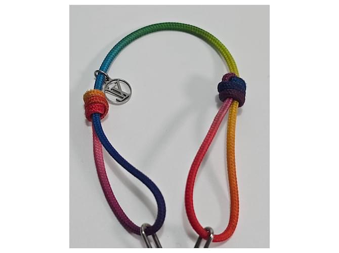 Louis Vuitton Bracciale Silver Lockit Virgil Abloh Arancione - vista 6