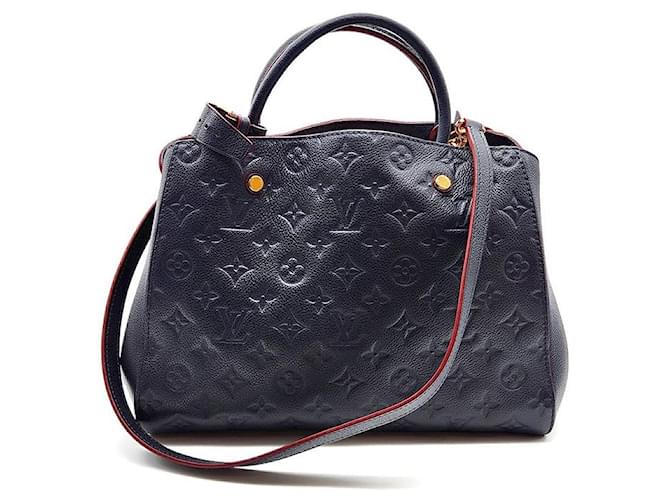 Louis Vuitton Empreinte Montaigne MM Nero - vista 3