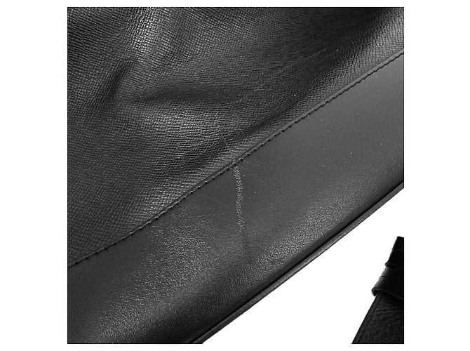 Louis Vuitton Borsa Tote Virgil Abloh Taiga Rainbow Steamer Nero - vista 11