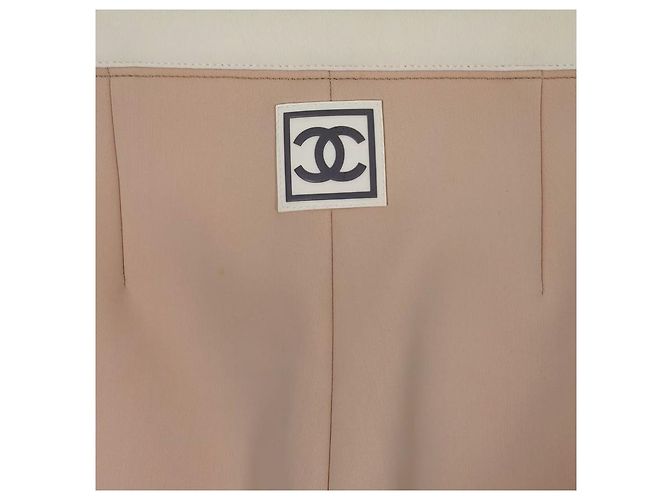 Chanel Conjunto de esquí de lujo Viar para mujer con parche de forro polar logo CC, pantalones de chándal tonos pastel Negro - vista 5