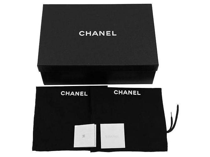 Chanel Ballerine bicolore in pelle di agnello Marrone - vista 17