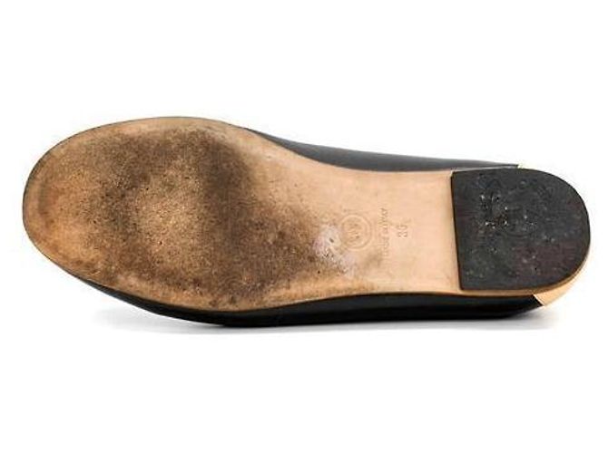Chanel Ballerine bicolore in pelle di agnello Marrone - vista 9
