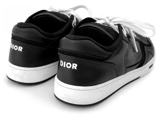 Dior Sneakers basse CD Diamond da uomo - Nero - vista 7