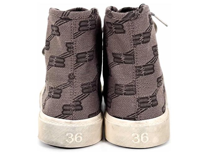Balenciaga High Top Sneaker Dunkelgrau Braun - Ansicht 10