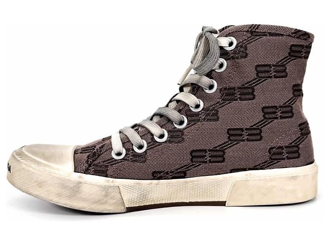 Balenciaga High Top Sneaker Dunkelgrau Braun - Ansicht 4