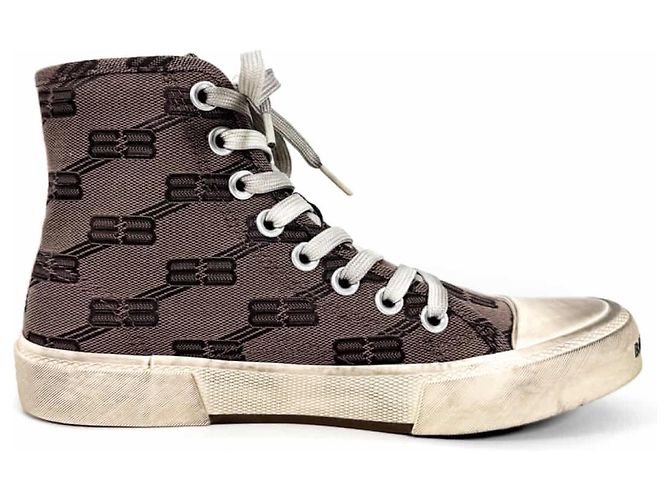 Balenciaga High Top Sneaker Dunkelgrau Braun - Ansicht 6