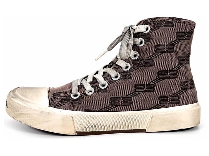 Balenciaga High Top Sneaker Dunkelgrau Braun - Ansicht 7