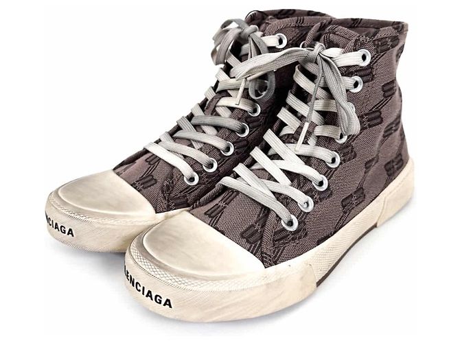 Balenciaga High Top Sneaker Dunkelgrau Braun - Ansicht 8