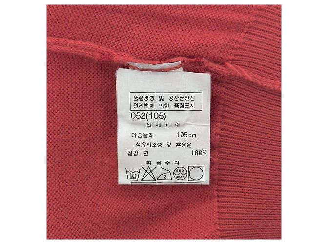 Loro Piana Langarm-Strick-T-Shirt aus Baumwolle mit Rundhalsausschnitt für Herren Rot - Ansicht 6