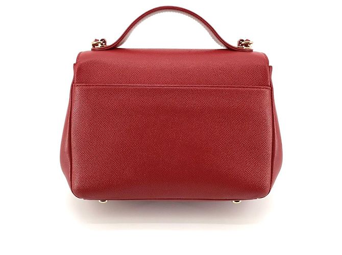 Chanel Borsa Tote Crossbody Caviar Business Affinity Gold Piccola Rosso - vista 4