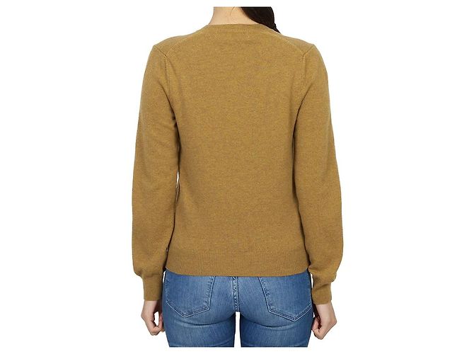 Comme Des Garcons Mini Red Wappen Strickmode für Damen AZ Orange - Ansicht 3