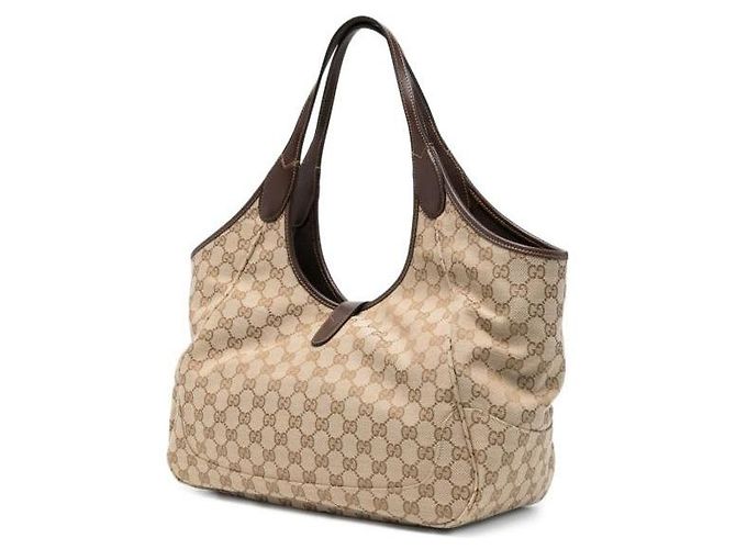 Gucci Borsa Tote Medium Marrone - vista 10