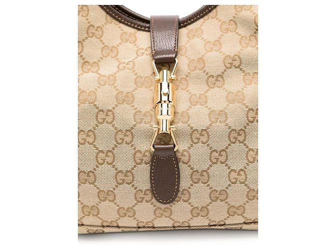 Gucci Borsa Tote Medium Marrone - vista 8