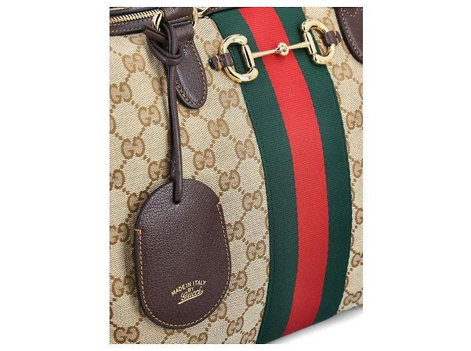 Gucci Boston Bag Marrone - vista 6