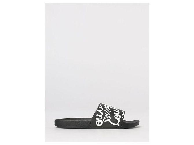 Versace Sandali in gomma Nero - vista 4
