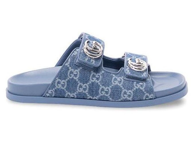 Gucci Double Denim Slides - Ansicht 4