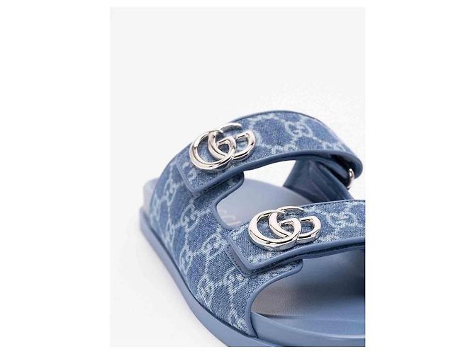 Gucci Double Denim Slides - Ansicht 8