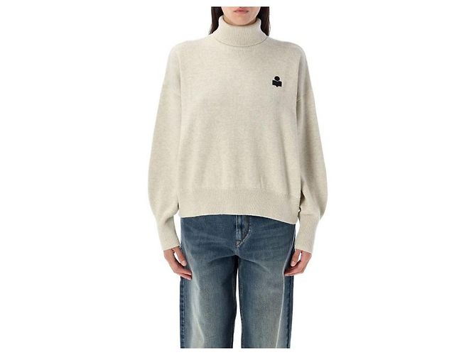Isabel Marant Suéter de mezcla de lana con cuello alto - vista 4
