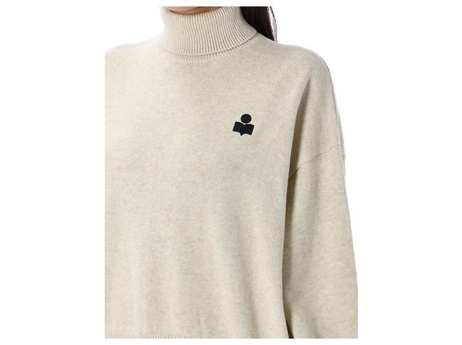 Isabel Marant Suéter de mezcla de lana con cuello alto - vista 6