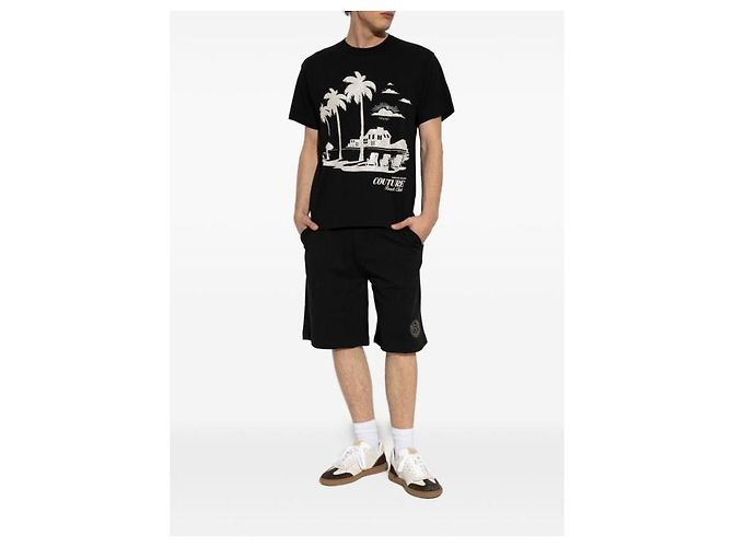 Versace Shorts mit Emblem-Patch - Ansicht 7