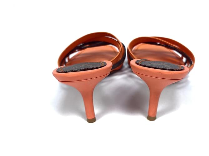 Louis Vuitton Mule Monogram Revival Arancione - vista 3