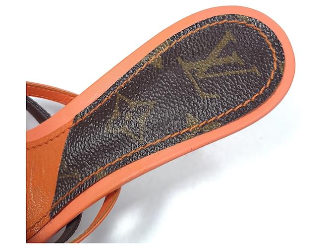 Louis Vuitton Mule Monogram Revival Arancione - vista 6