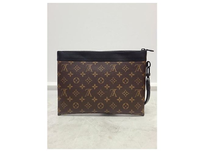 Louis Vuitton Pochette Monogram Tournage con tracolla Marrone - vista 5