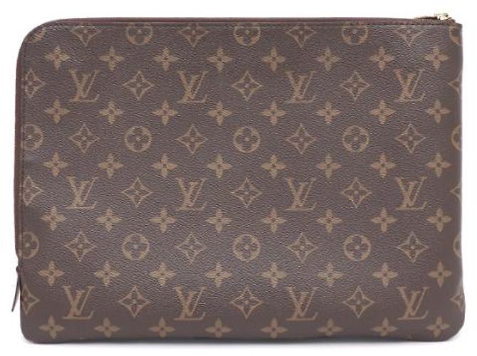 Louis Vuitton Clutch Monogram Canvas Fuchsia Étoile Voyage GM Multicolore - vista 10