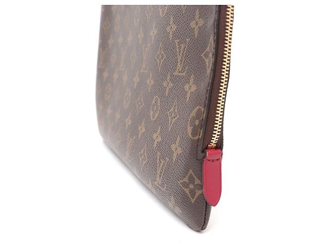 Louis Vuitton Clutch Monogram Canvas Fuchsia Étoile Voyage GM Multicolore - vista 5