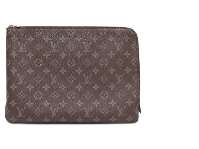 Louis Vuitton Clutch Monogram Canvas Fuchsia Étoile Voyage GM Multicolore - vista 8