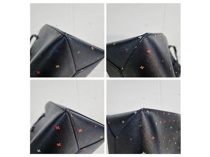 Givenchy Vertikaler Saffiano Leder Tote Schulterbeutel Silber - Ansicht 11