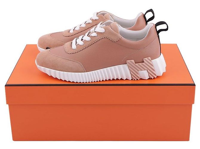 Hermès Dämpfende Sneaker für Damen Orange - Ansicht 12