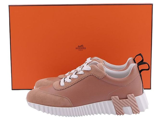 Hermès Dämpfende Sneaker für Damen Orange - Ansicht 2