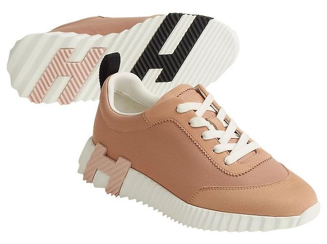 Hermès Dämpfende Sneaker für Damen Orange - Ansicht 4