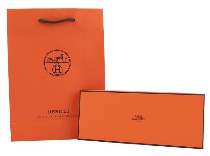 Hermès Guanti Bastille Marrone - vista 10