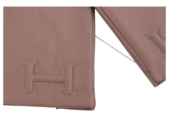 Hermès Guanti Bastille Marrone - vista 8