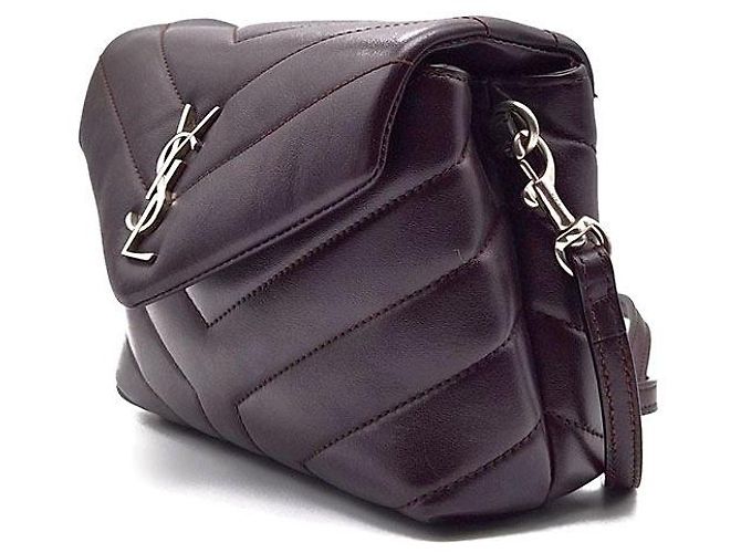 Saint Laurent Borsa a tracolla Monogram Loulou Toy Nero - vista 2